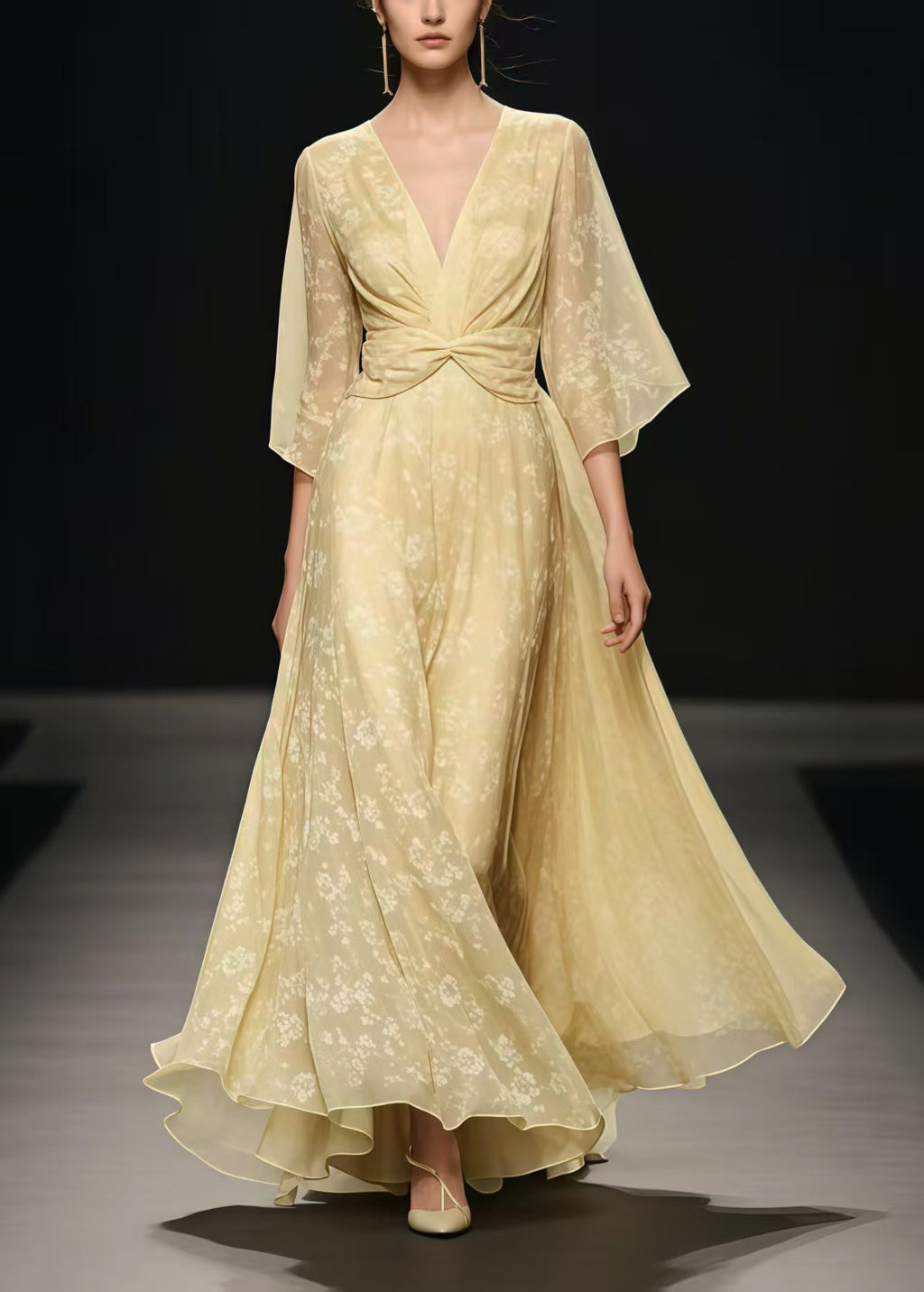 Classic Vintage Dress with a Flattering Fit