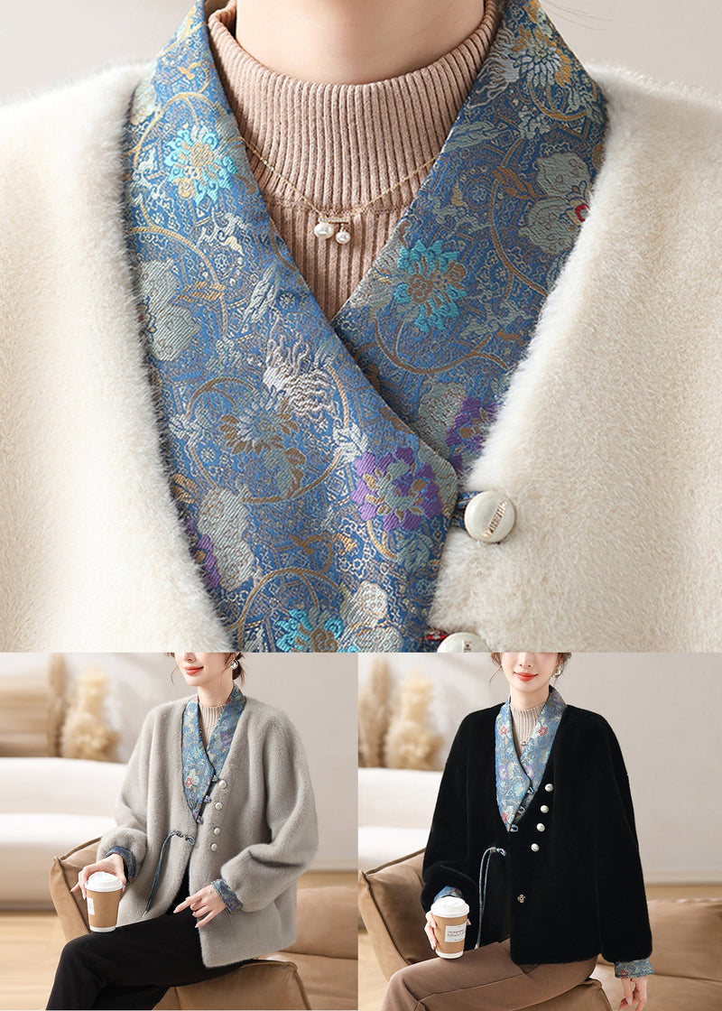A Vintage Style Coat with Delicate Timeless Details
