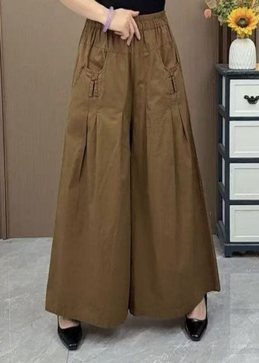 A Vintage Style Pants with Delicate Timeless Details