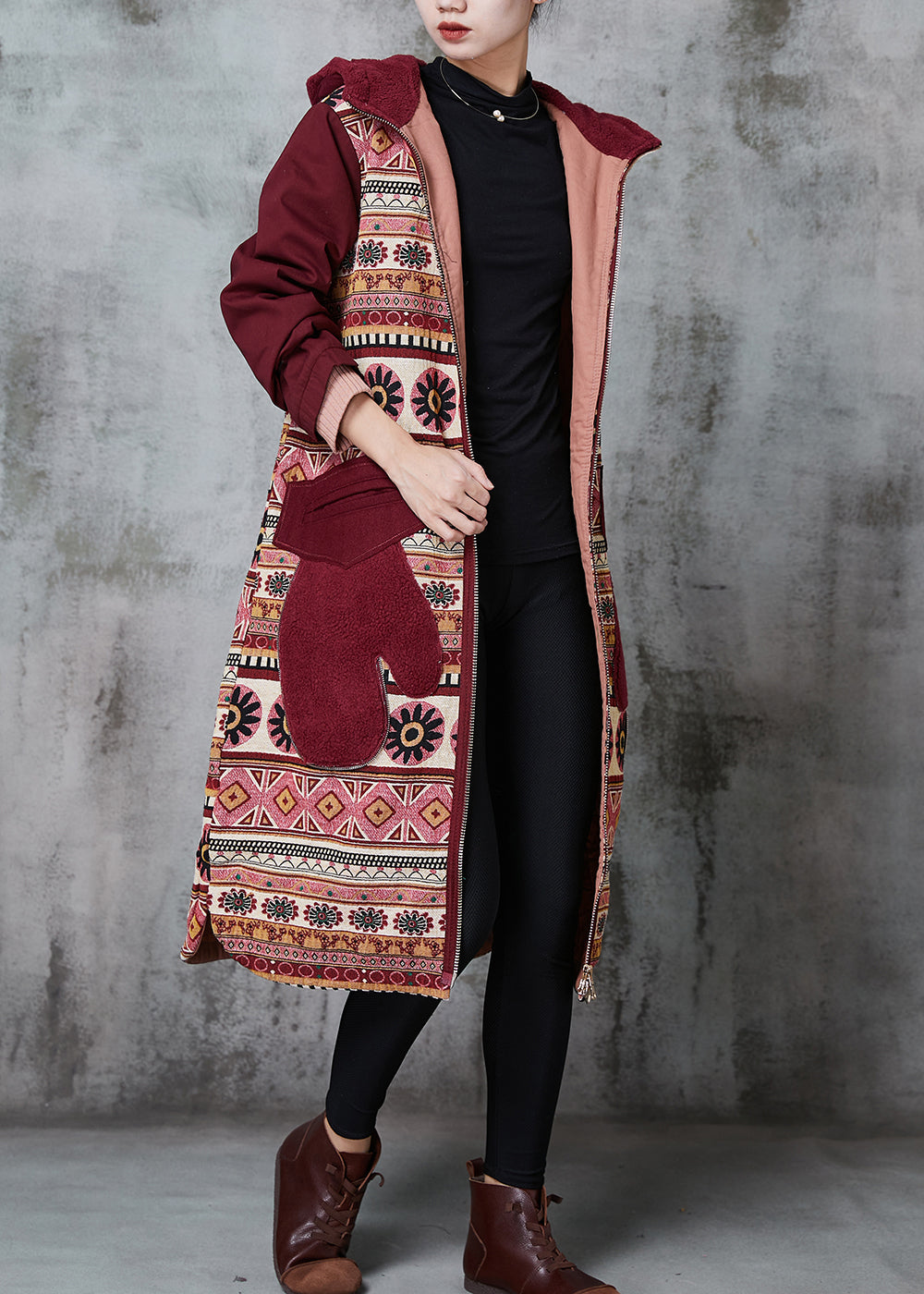 Vintage Inspired Coat with a Contemporary Edge
