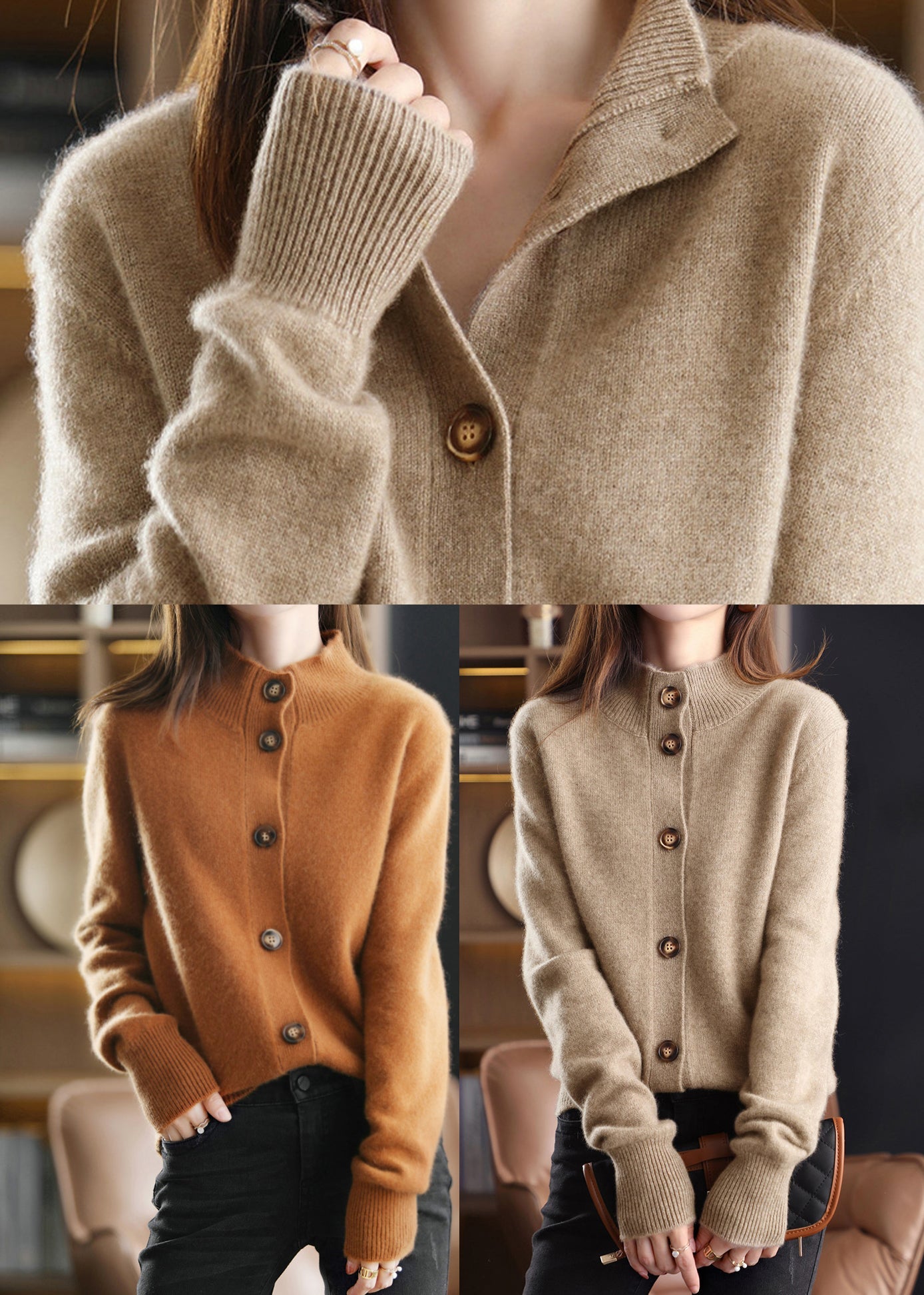 Beautifully Balanced Cardigan with Timeless Character
