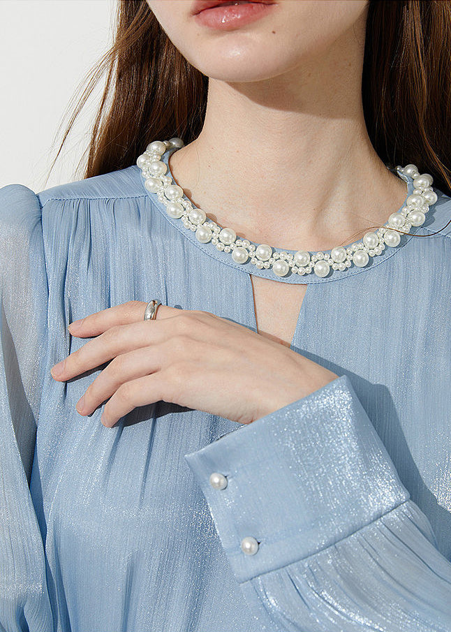 Delicate Artisan Pearl Ring