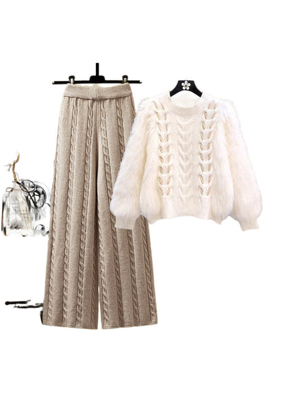 A Vintage Style Sweater with Delicate Timeless Details