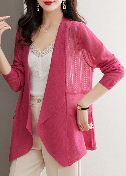 Well Tailored Cardigan with a Graceful Silhouette