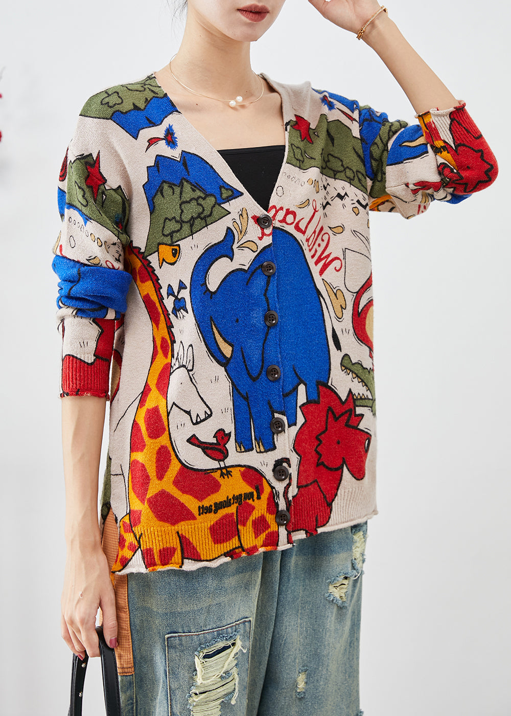 Vintage Inspired Cardigan with a Contemporary Edge