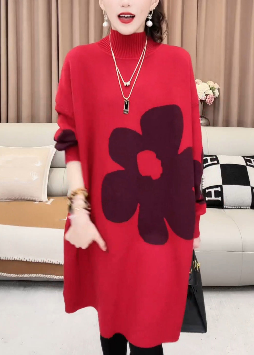 Gracefully Styled Sweater for Any Occasion