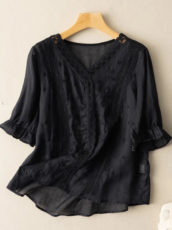 Gracefully Styled Top for Any Occasion