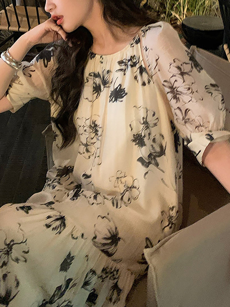 A Vintage Style Dress with Delicate Timeless Details