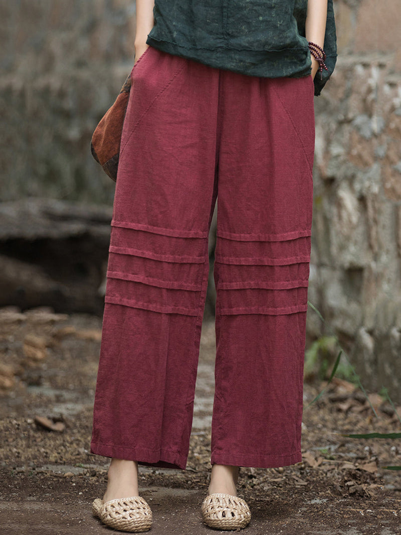 Well Tailored Pants with a Graceful Silhouette