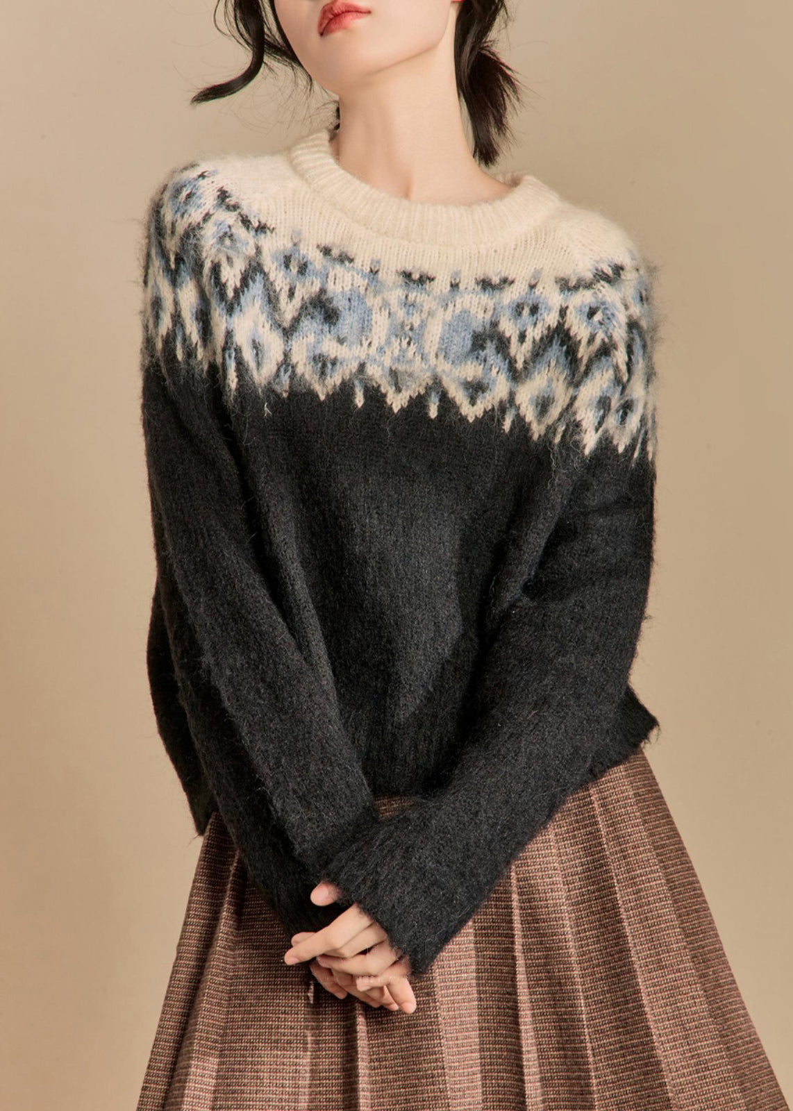 Beautifully Finished Sweater in a Timeless Design