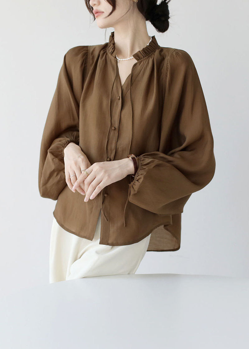Well Tailored Shirt with a Graceful Silhouette