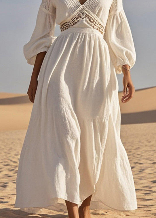 A Vintage Style Dress with Delicate Timeless Details
