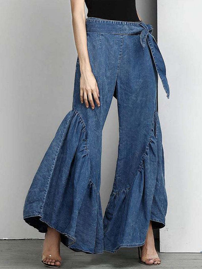 A Vintage Style Pants with Delicate Timeless Details