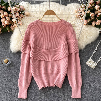 Vintage Inspired Sweater with a Contemporary Edge