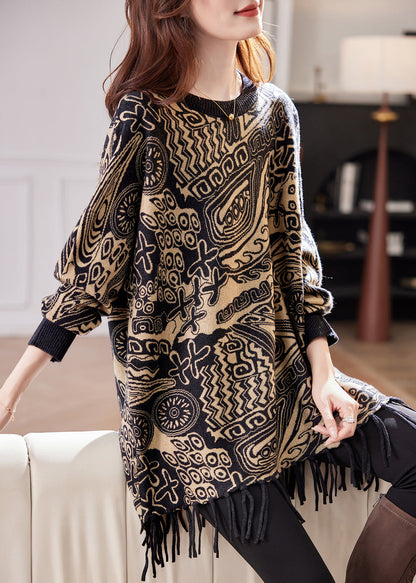 Vintage Inspired Sweater with a Contemporary Edge