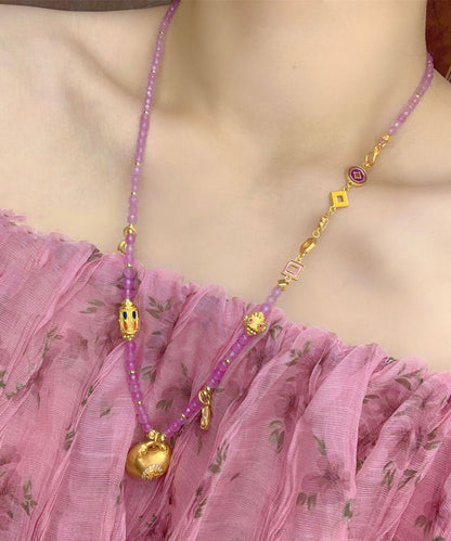 Delicate Artisan Gold Necklace