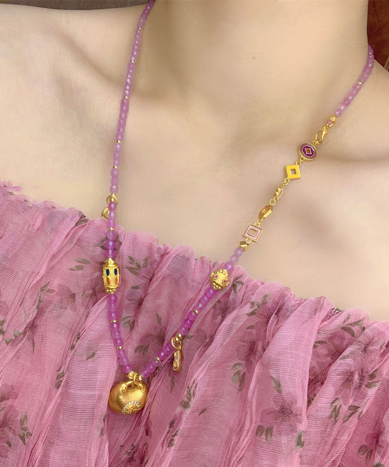 Delicate Artisan Gold Necklace