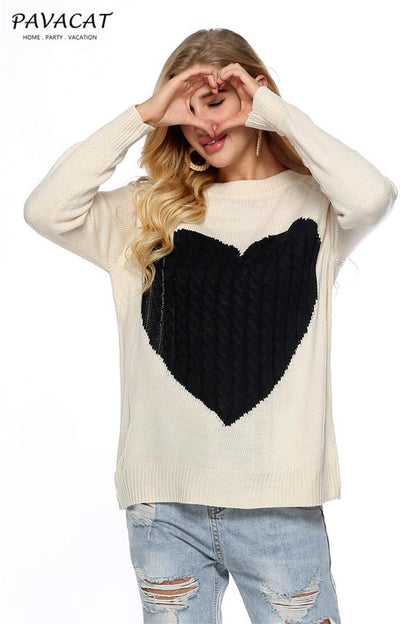 Vintage Inspired Sweater with a Contemporary Edge