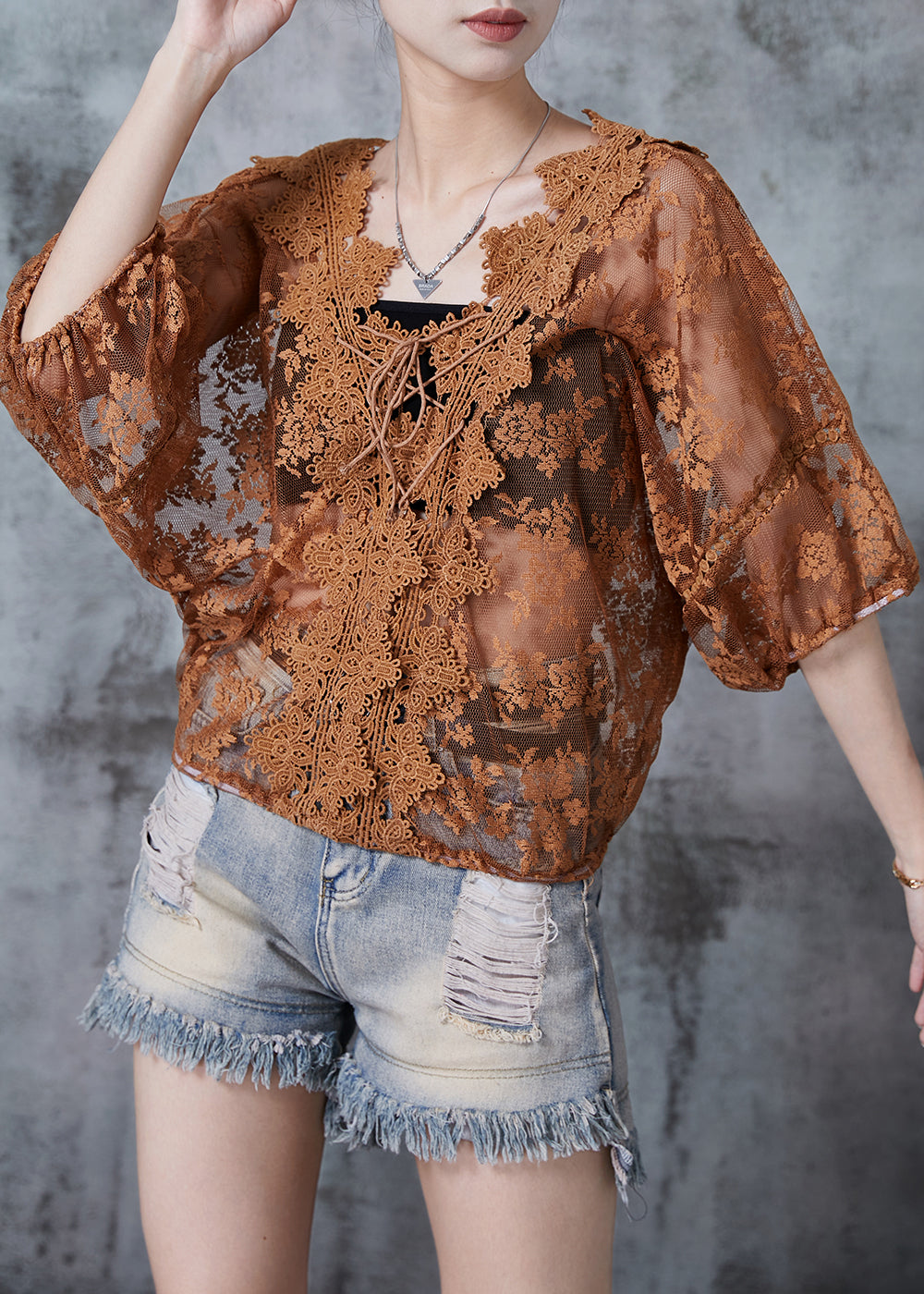 Vintage Inspired Blouse with a Contemporary Edge