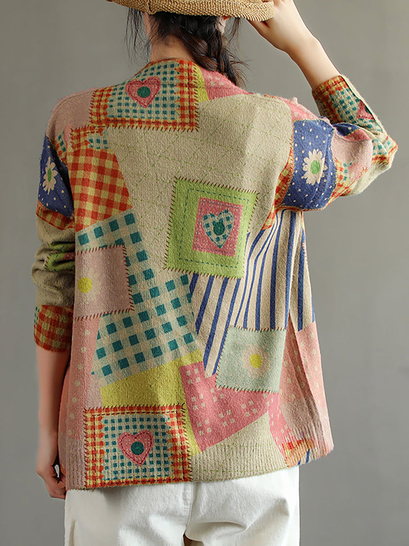 Vintage Inspired Sweater with a Contemporary Edge