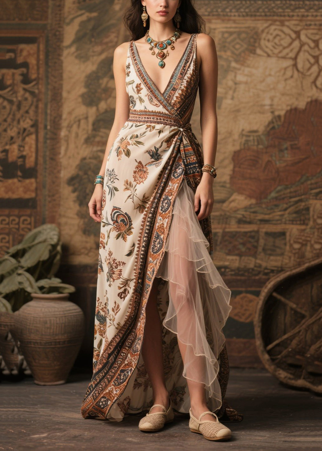 Beautifully Finished Dress in a Timeless Design