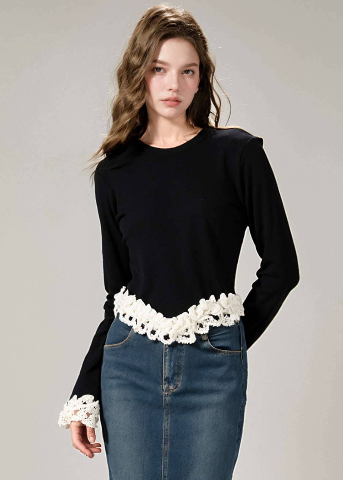 Vintage Inspired Sweater with a Contemporary Edge