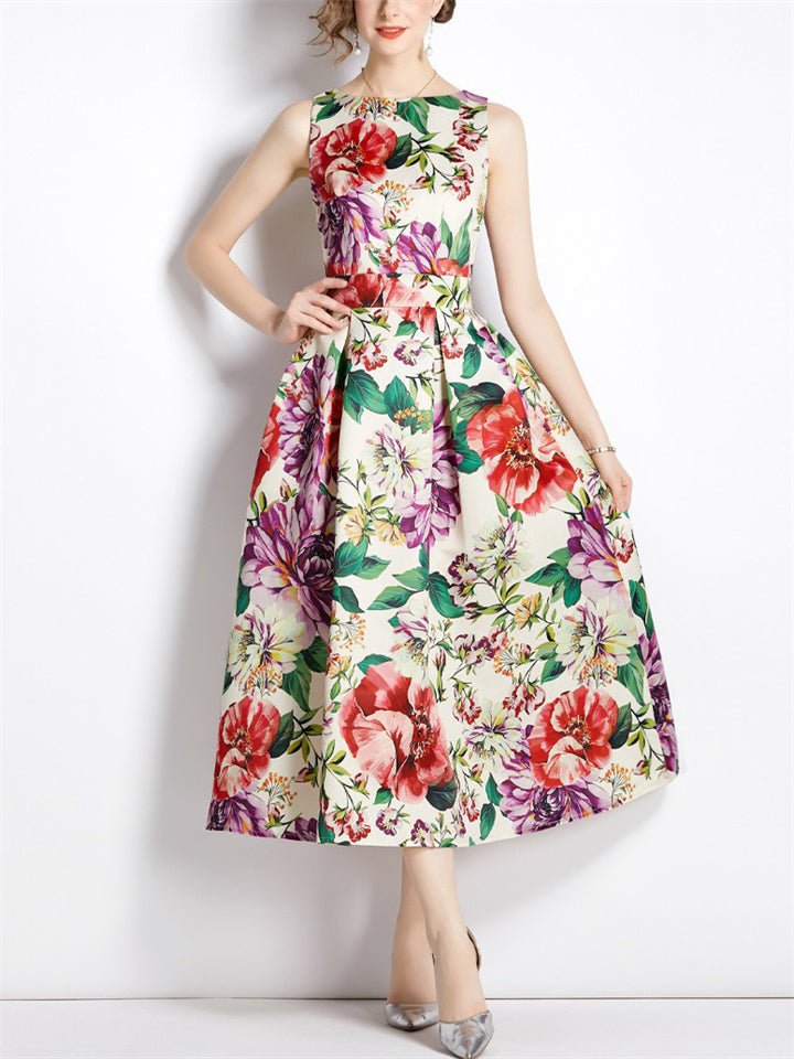 Classic Vintage Dress with a Flattering Fit