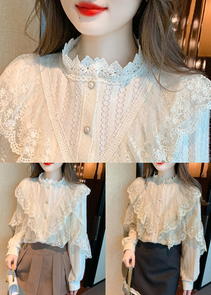 A Vintage Style Shirt with Delicate Timeless Details
