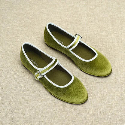 Vintage Inspired Orthopedic Flats