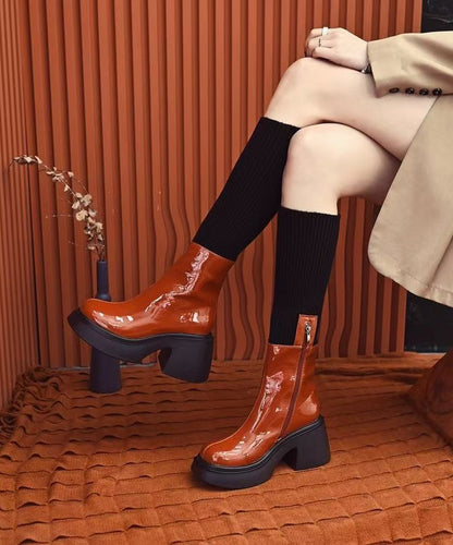 Vintage Inspired Orthopedic Boots