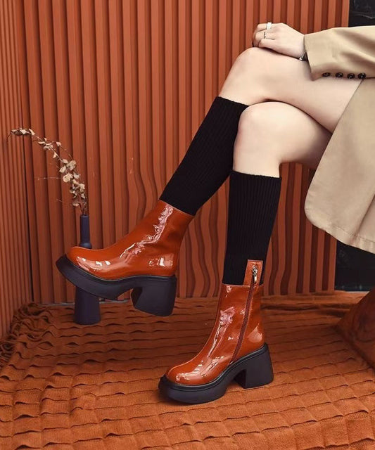 Vintage Inspired Orthopedic Boots