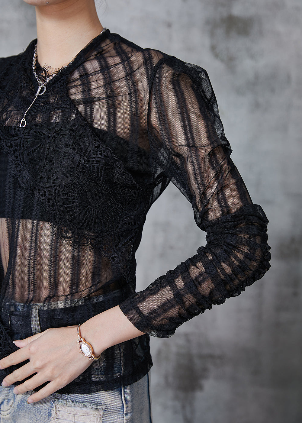 A Vintage Style Top with Delicate Timeless Details