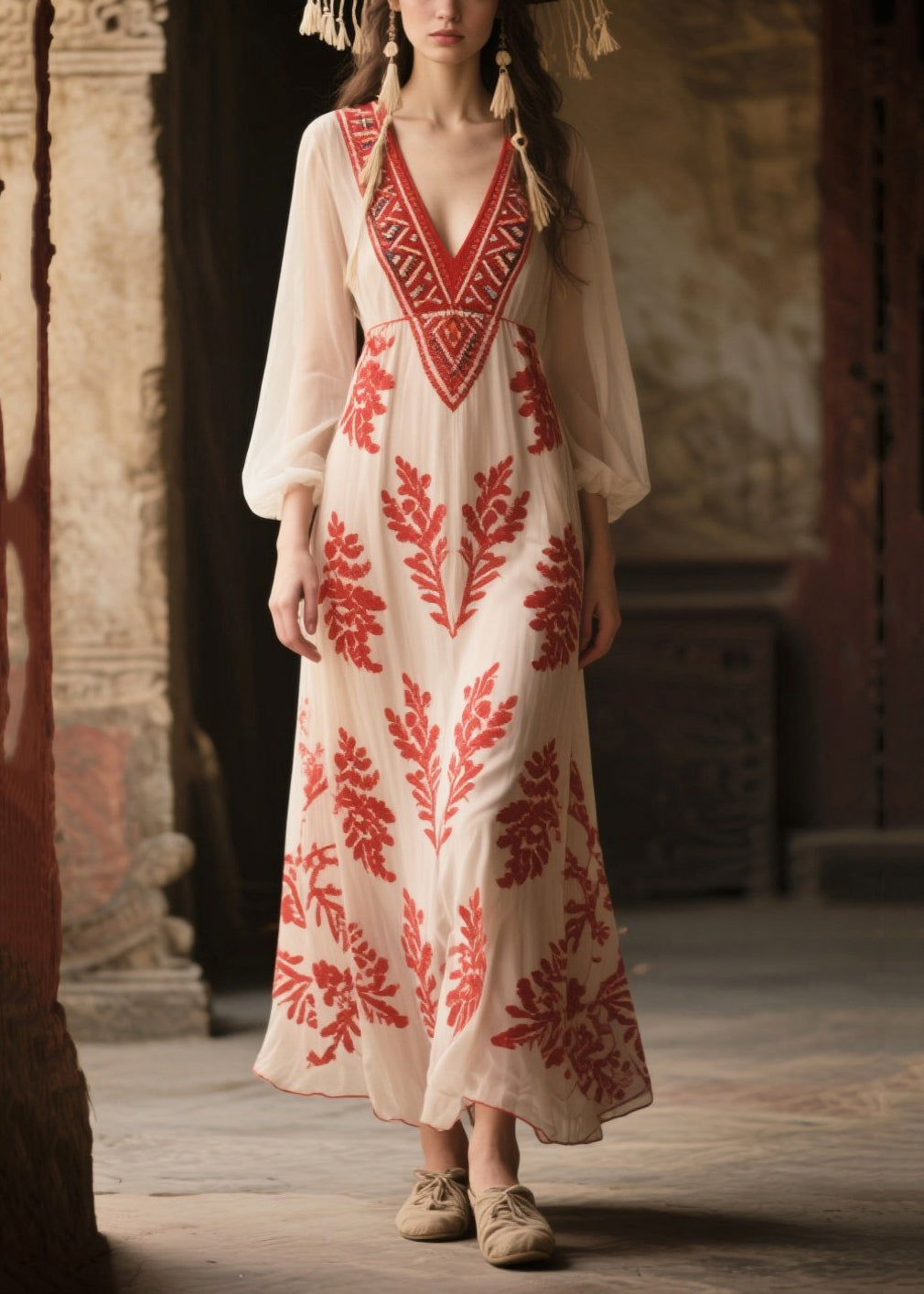 Classic Vintage Dress with a Flattering Fit