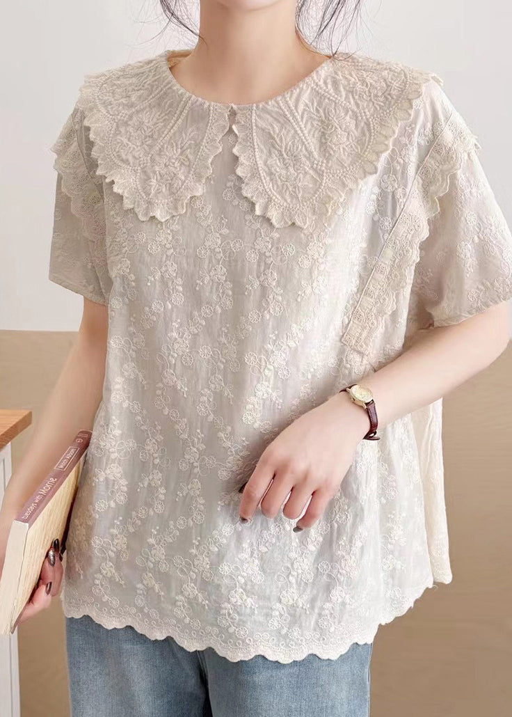 A Vintage Style Top with Delicate Timeless Details