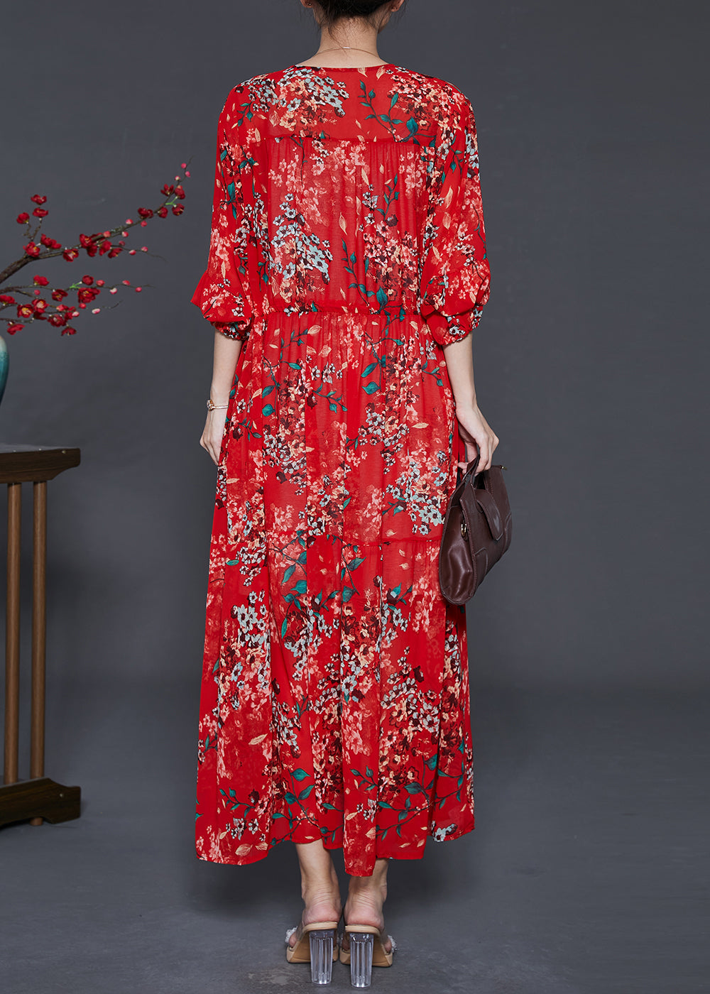 A Vintage Style Dress with Delicate Timeless Details