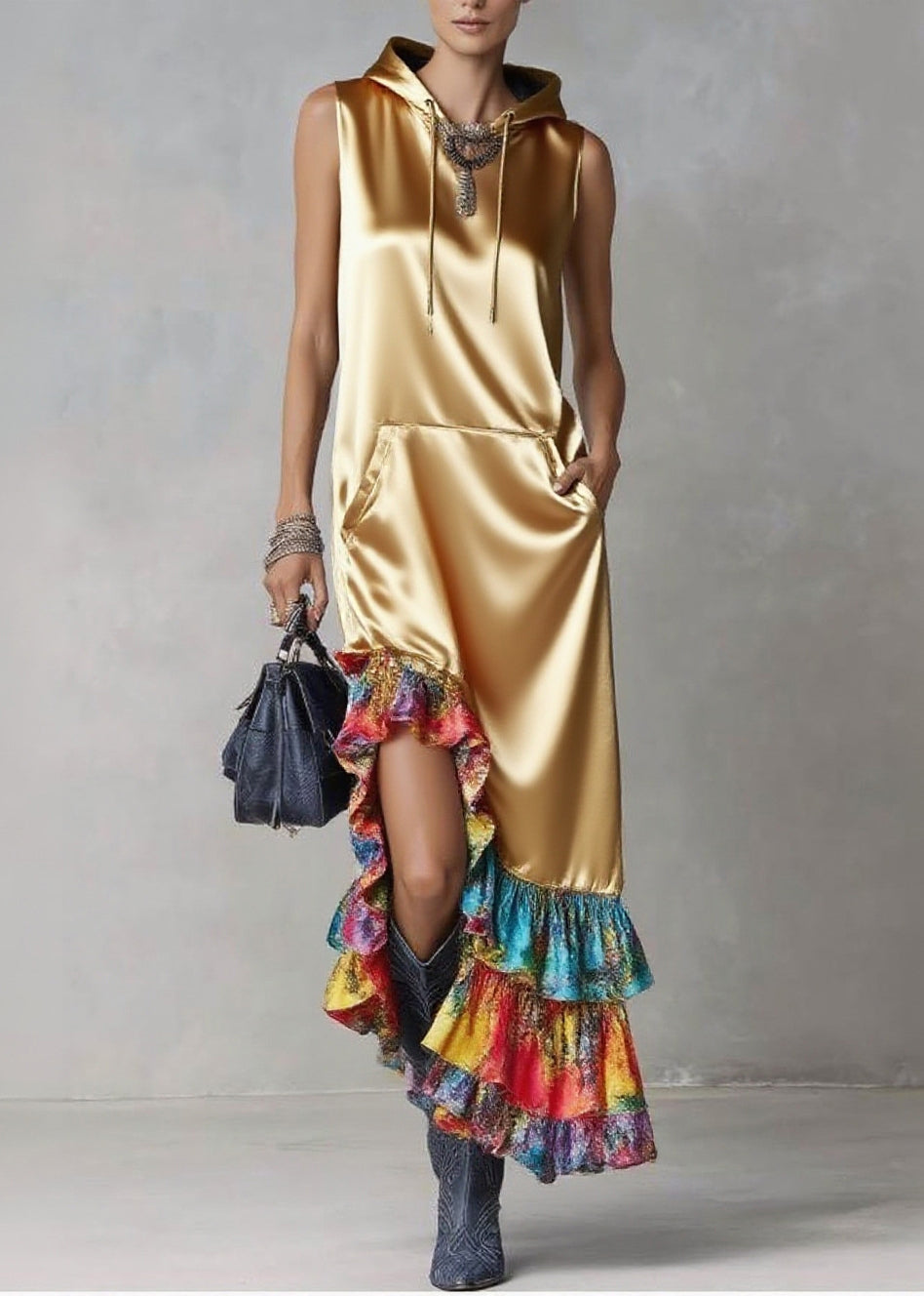 Classic Vintage Dress with a Flattering Fit