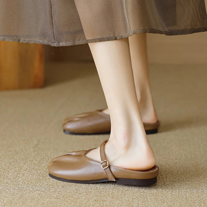 Classic Orthopedic Flats with Timeless Style