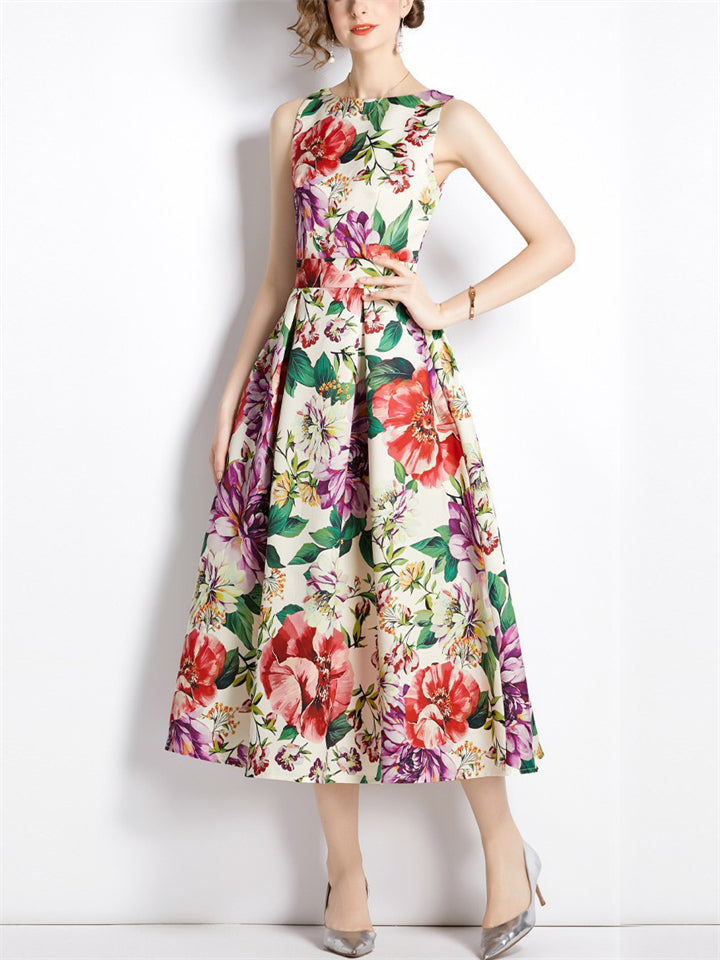Classic Vintage Dress with a Flattering Fit