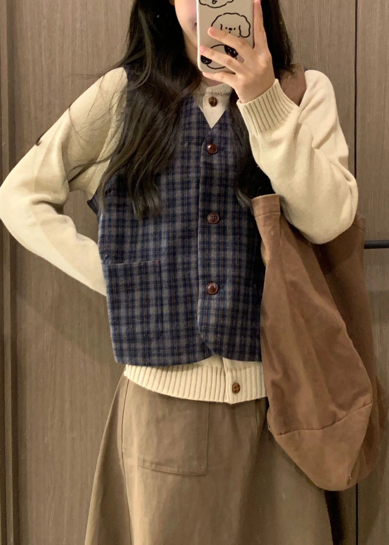 A Vintage Style Sweater with Delicate Timeless Details