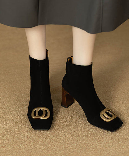 Classic Orthopedic Boots with Timeless Style