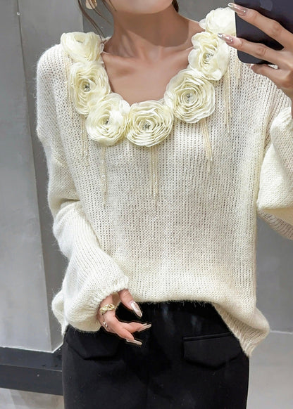 Vintage Inspired Sweater with a Contemporary Edge