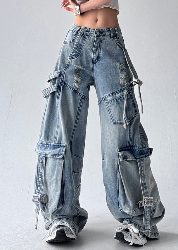 A Vintage Style Pants with Delicate Timeless Details