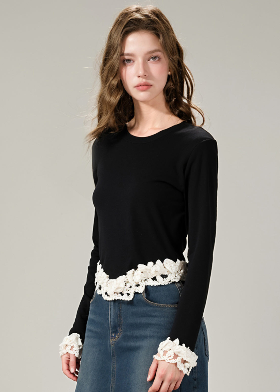 Vintage Inspired Sweater with a Contemporary Edge
