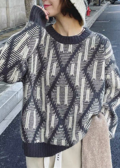 Vintage Inspired Sweater with a Contemporary Edge