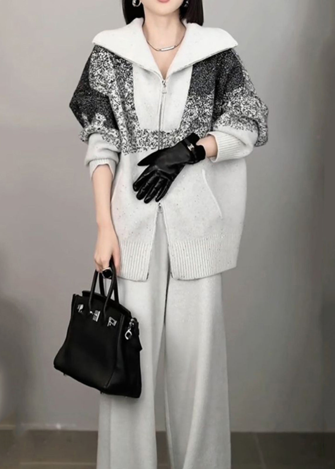 Classic Vintage Sweater with a Flattering Fit
