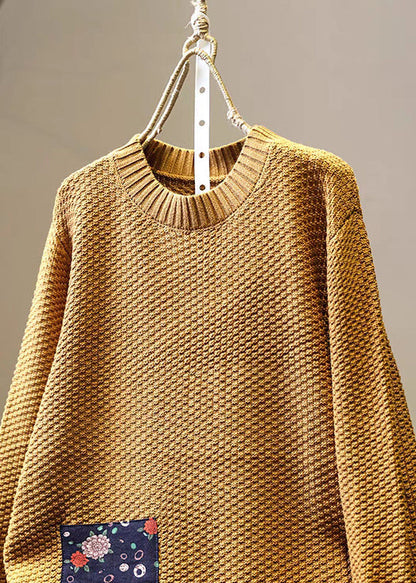 Classic Vintage Sweater with a Flattering Fit