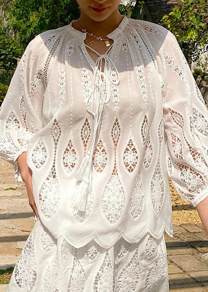 A Vintage Style Shirt with Delicate Timeless Details