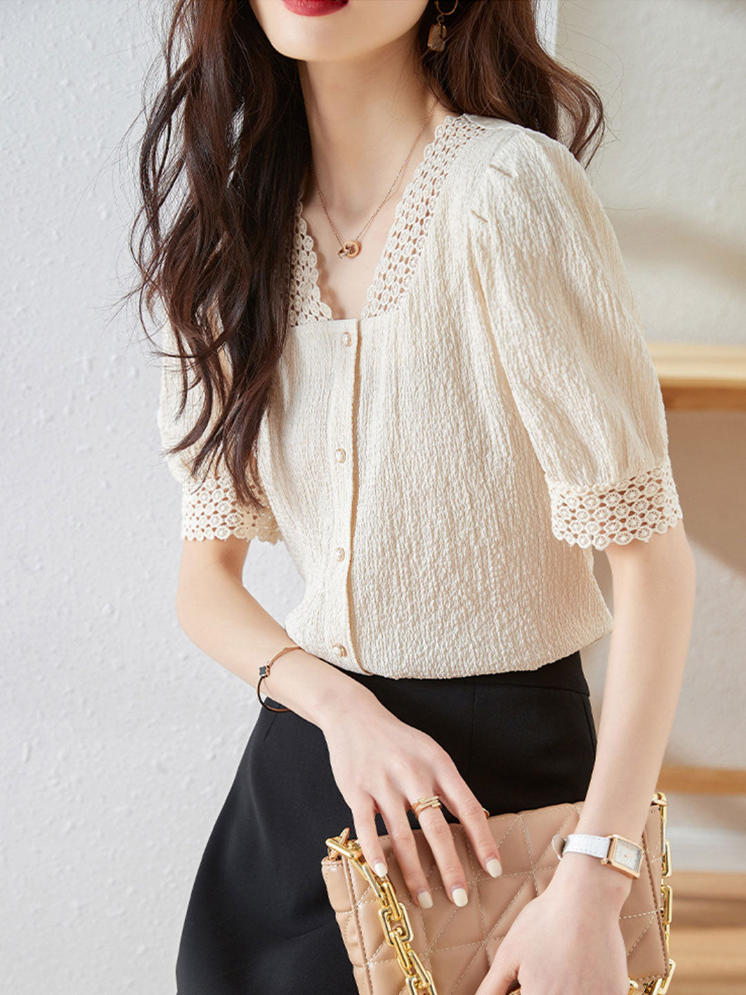 Sophisticated Top with a Clean Classic Look