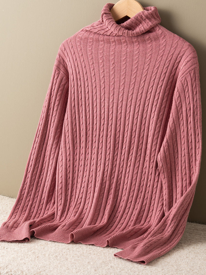 Classic Vintage Sweater with a Flattering Fit