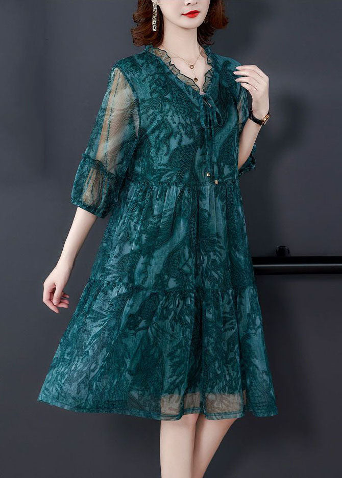 A Vintage Style Dress with Delicate Timeless Details
